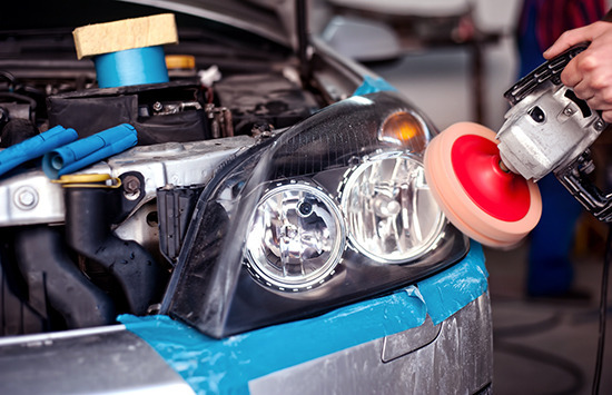 фото полировка фар в перми